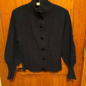 Dark teal sweater by J Crew. Size M.